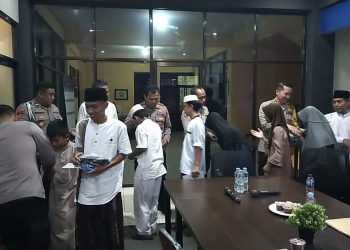 Sambut bulan suci Ramadhan, Jumat peduli Polsek Cakung santunan anak yatim