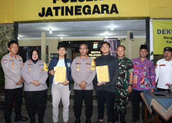 Polisi Gelar Deklarasi Damai Anti Tawuran Wilayah Kelurahan Bidaracina