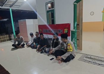 Bhabinkamtibmas Pulau Panggang Ajak Masyarakat Saling Menjaga Keamanan dan Kedamaian Pasca-Pemilu 2024