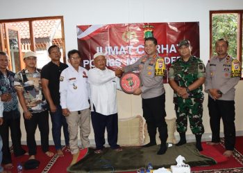 Kapolres Metro Depok Hadiri Jum’at Curhat dan Rembug Warga di Pancoran Mas