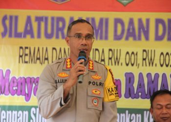 Sambut Bulan Suci Ramadhan, Kapolres Hadiri Silaturahmi Dan Deklarasi Damai Warga Kel. CBU Jatinegara
