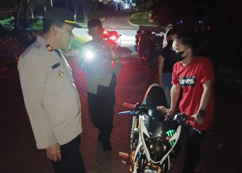 Patroli Operasi Kejahatan Jalan Guna Menjaga Situasi Kamtibmas Polsek Pondok Aren