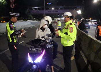 Jelang Bulan Suci Ramadhan, Polres Metro Jakarta Selatan Bersama Tiga Pilar Menggelar Operasi Kejahatan Jalanan