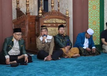 Jelang Ramadhan Kapolres Metro Bekasi Kota Resmikan Masjid Al-Mukmin Dan Beri Santunan Anak Yatim