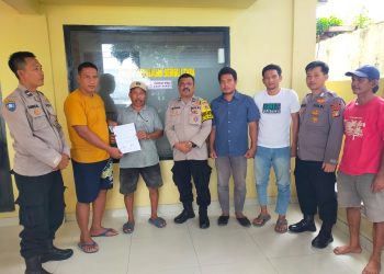 Polsek Kepulauan Seribu Utara Mediasi Penyelesaian Kasus Penabrakan Kapal di Pulau Kelapa