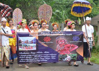Parade Budaya Sambut Hari Suci Nyepi Tahun Baru Saka 1946 Di Pura Widya Dharma Cibubur Jambore Berlangsung Meriah