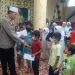 Sambut Bulan Ramadhan, Kanit Binmas Polsek Jatiasih Berbagi Santunan Kepada Anak Yatim.