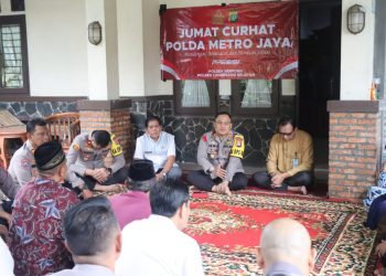 Jum’at Curhat, Ini Pesan Kapolres Tangsel Ke Warga RW.02 Lengkong Gudang Serpong
