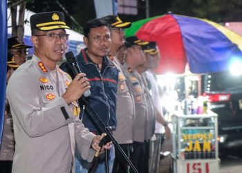 Kapolres Metro Jaktim Pimpin Apel Gelar Operasi Cipta Kondisi Bersama 4 Pilar di Bulan Suci Ramadhan