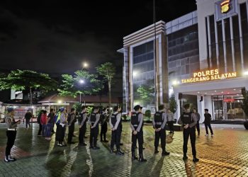 Tim Patroli Perintis Presisi Polres Tangsel Lakukan Patroli Mobile Antisipasi Kejahatan Malam Hari