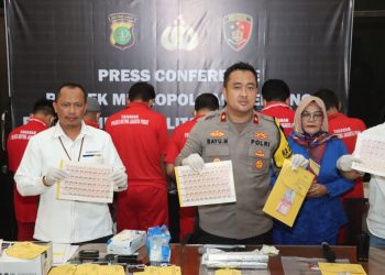 Polsek Metro Menteng Ringkus Enam Pelaku Pemalsuan Materai Tempel
