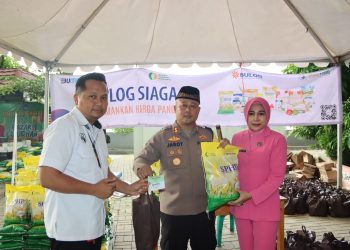 Kapolres Kepulauan Seribu Gelar Bazar Ramadhan 1445 H