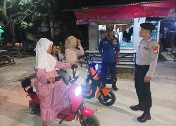Patroli Malam Bulan Ramadhan: Polsek Kepulauan Seribu Selatan Jaga Kamtibmas Pasca Pemilu 2024