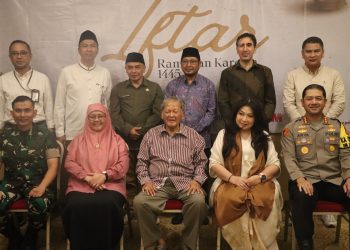 Buka Puasa Bersama Yayasan Yenbu Indonesia yang Dihadiri Kapolres Metro Depok