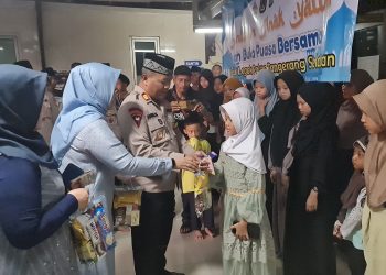 Polsek Legok Gelar Kegiatan Dzikir, Santunan Anak Yatim, dan Buka Puasa Bersama Ibu Bhayangkari Ranting Legok