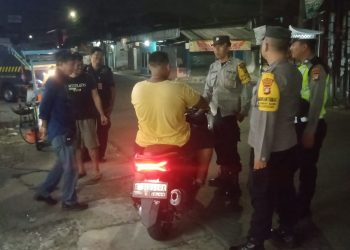 Polsek Ciputat Timur Gelar Patroli Cipta Kondisi untuk Menjaga Kamtibmas