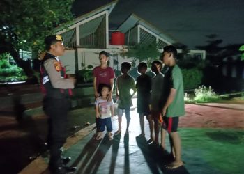 Patroli Malam Bulan Ramadhan: Polsek Kepulauan Seribu Selatan Jaga Kamtibmas Pasca Pemilu 2024