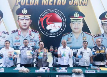 Kerjasama Ditresnarkoba Polda Metro Jaya dengan Bea dan Cukai Berhasil Gagalkan Peredaran Narkoba MDMA