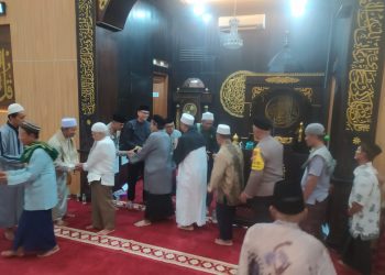 Jaga Keamanan Bulan Suci Ramadhan, Kabaglog Polres Metro Bekasi Laksanakan Tarling (Terawih Keliling)