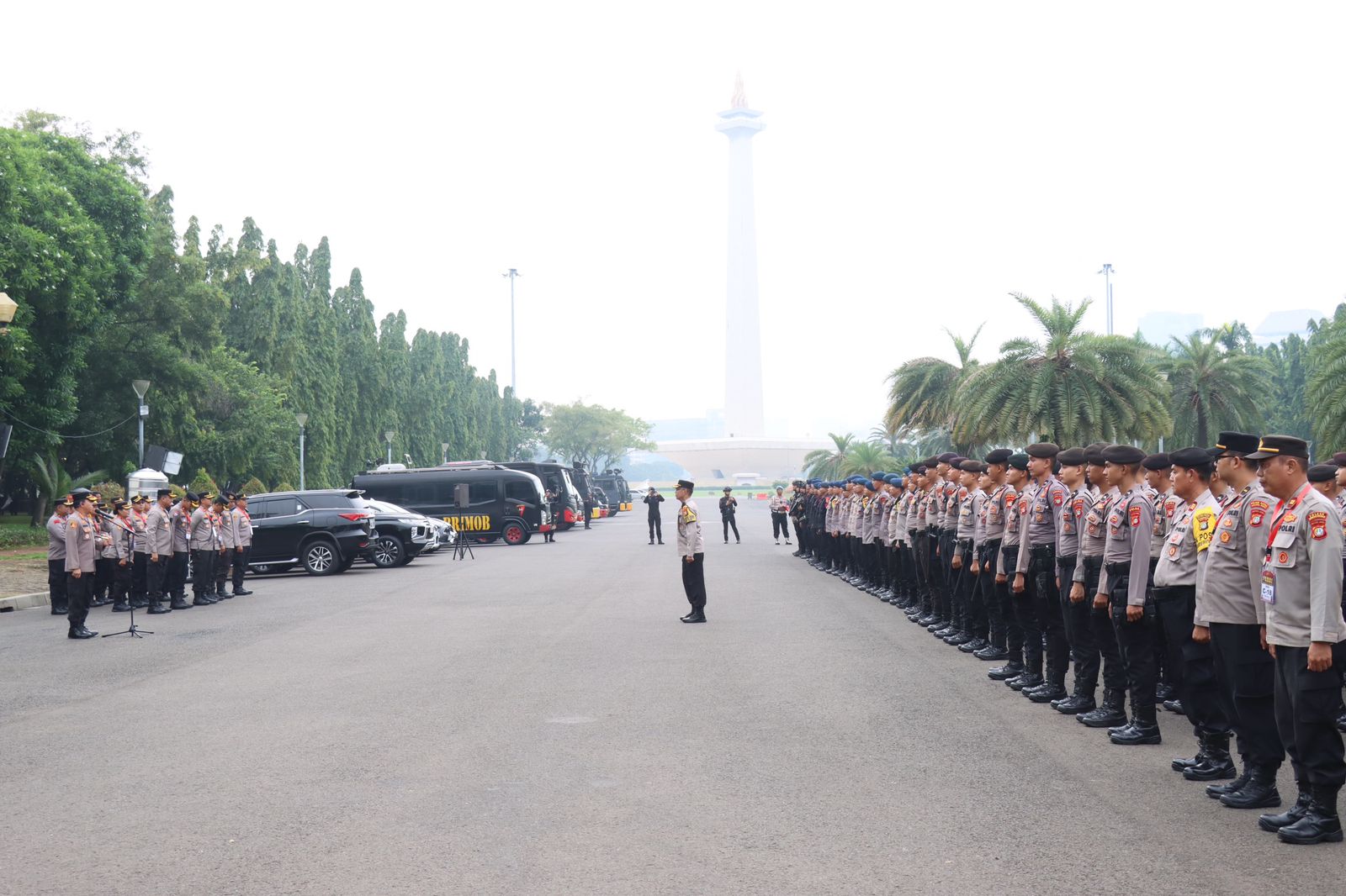 Polda Metro Jaya Siagakan Ribuan Personel Amankan Sidang Gugatan Hasil ...