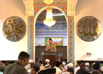Wakapolda Metro Jaya Beri Himbauan Kamtibmas Di Masjid Jami’ Cut Mutya