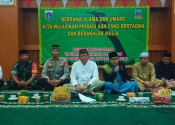 Kapolsek Pancoran Bersilaturahmi dalam Buka Puasa Bersama Ulama UMARO TH.2024