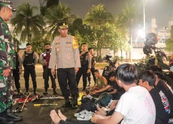 Operasi Cipkon di Bulan Suci Ramadhan Bersama 4 Pilar Jaktim Amankan Remaja Yang Akan Tawuran