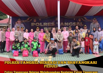 Ribuan Orang Datangi Polres Tangsel, Ada Apa?