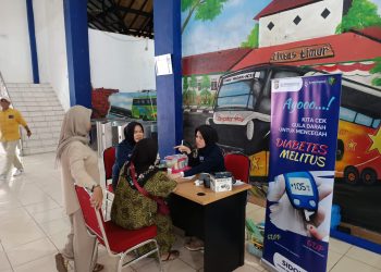Pastikan Mudik Sehat dan Selamat, Polres Metro Tangerang Kota Bakti Kesehatan di Terminal Poris Plawad