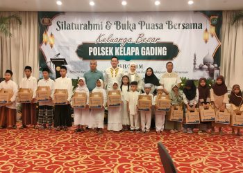 Eratkan Keakraban Personil, Polsek Kelapa Gading Gelar Buka Puasa Bersama