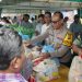 Kapolres Metro Jakut Kawal Bazar Sembako Murah di Papanggo