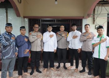H+2 Lebaran, Kapolres Jakut Sowan ke Rumah Tokoh Agama dan Tokoh Masyarakat