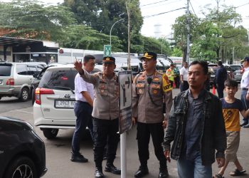 96 Personil Gabungan Amankan Arus Balik Lebaran Di Stasiun Gambir Dan Stasiun Pasar Senin