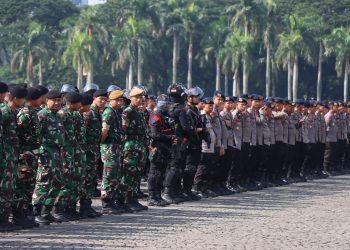3.643 Personil Gabungan TNI – Polri Siap Amankan Aksi Unjuk Rasa Hari Ini