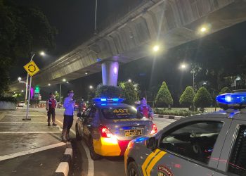 Polres Metro Jakarta Selatan Melaksanakan Patroli Rutin Cipta Kondisi