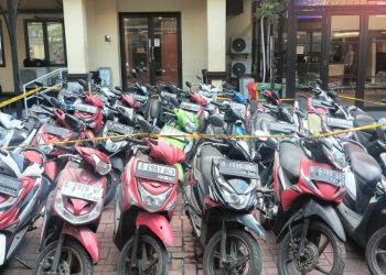 Berikut Daftar Kendaraan Sepeda Motor Hasil Curian Yang Diamankan Polsek Tambora