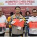 Polres Metro Depok Ungkap Kasus Peredaran Narkoba Jenis Sabu dan Liquid Ganja