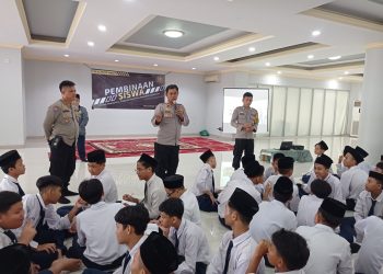 Polisi Berikan Penyuluhan Dan Penanganan Bullying Pada Santri Ponpes Al-Hamid