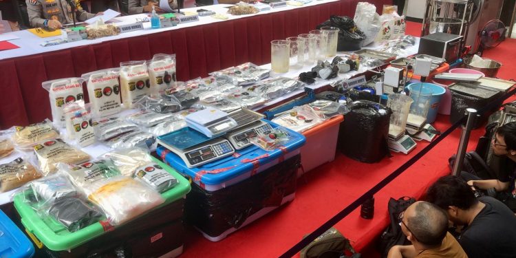 Foto : Pengungkapan Kasus Narkotika