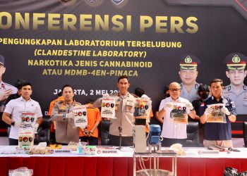 Hasil Pengungkapan Narkoba Di Sentul Bogor, Polisi Tetapkan 5 Tersangka