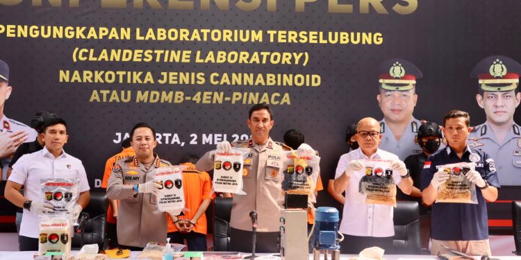 Hasil Pengungkapan Narkoba Di Sentul Bogor, Polisi Tetapkan 5 Tersangka