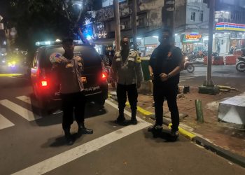 Polsek Metro Tamansari Gelar Strong Point di Jam Pulang Kerja, Antisipasi Gangguan Kamtibmas
