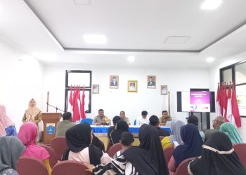 Bhabinkamtibmas Pulau Harapan Ikuti Sosialisasi HTBS: Meminimalisir Penyakit Tuberkulosis di Kelurahan Pulau Harapan