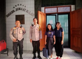 Polsek Kemayoran Amankan Gereja Dalam Rangka Memperingati Hari Kenaikan Isa Al Masih