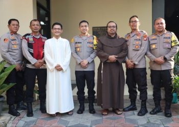 Polres Metro Depok Pastikan Keamanan Perayaan Hari Kenaikan Isa Almasih