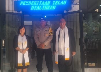 Polsek Johar Baru Amankan Gereja Bethesda, Melayani Jemaat Yang Merayakan Hari Kenaikan Isa Al Masih