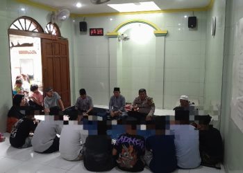 Kapolsek Sawah Besar Kumpulkan Anak-anak Remaja Yang Hobinya Tawuran Segera Cepat Bertobat