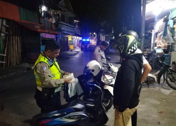 Kapolsek Sawah Besar Bubarkan Tawuran dan Balap Liar di Jl. Mangga Besar