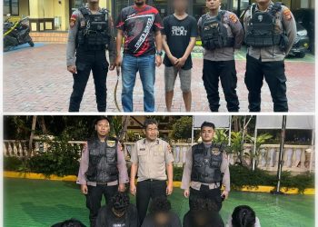Patroli Malam Akhir Pekan, Polres Metro Jakarta Barat Berhasil Gagalkan Aksi Tawuran
