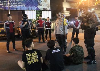 Kapolres Metro Jakarta Timur berikan rasa aman Kepada Masyarakat di malam hari